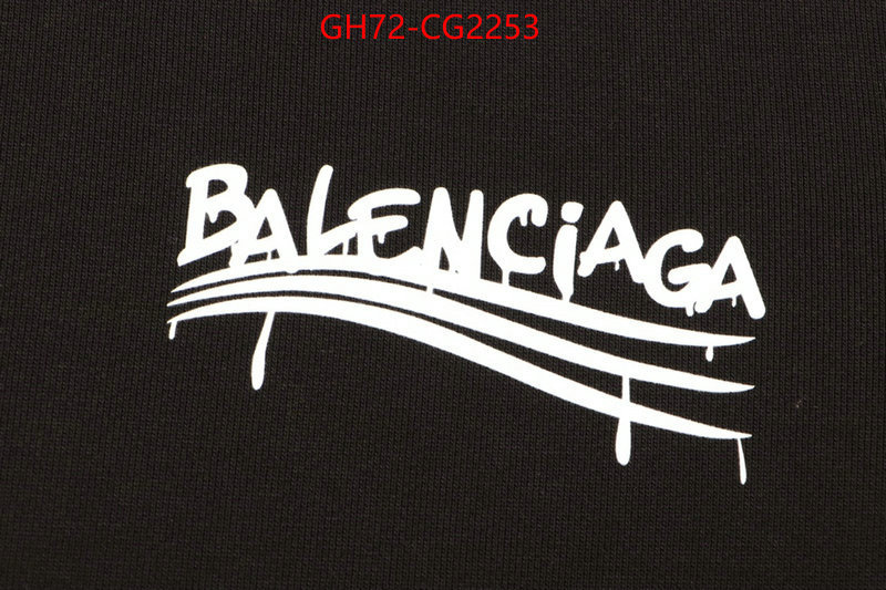 Clothing-Balenciaga top quality ID: CG2253 $: 72USD