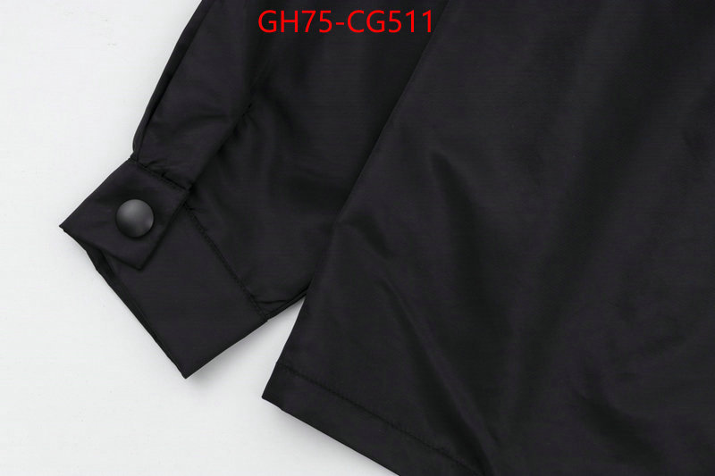 Clothing-Prada designer wholesale replica ID: CG511 $: 75USD