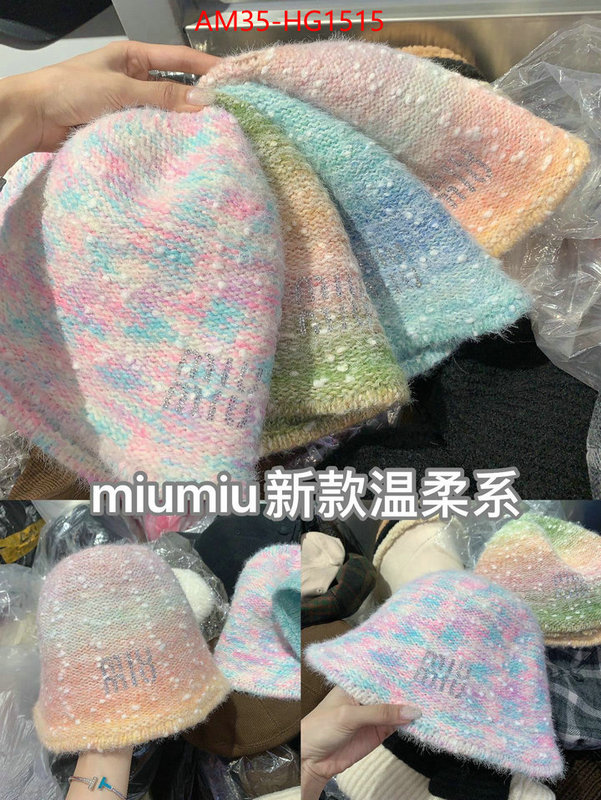 Cap(Hat)-Miu Miu is it ok to buy replica ID: HG1515 $: 35USD