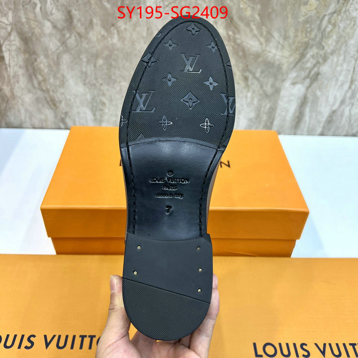 Men Shoes-LV what 1:1 replica ID: SG2409 $: 195USD