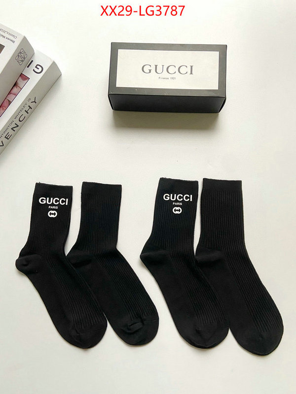 Sock-Gucci buy aaaaa cheap ID: LG3787 $: 29USD