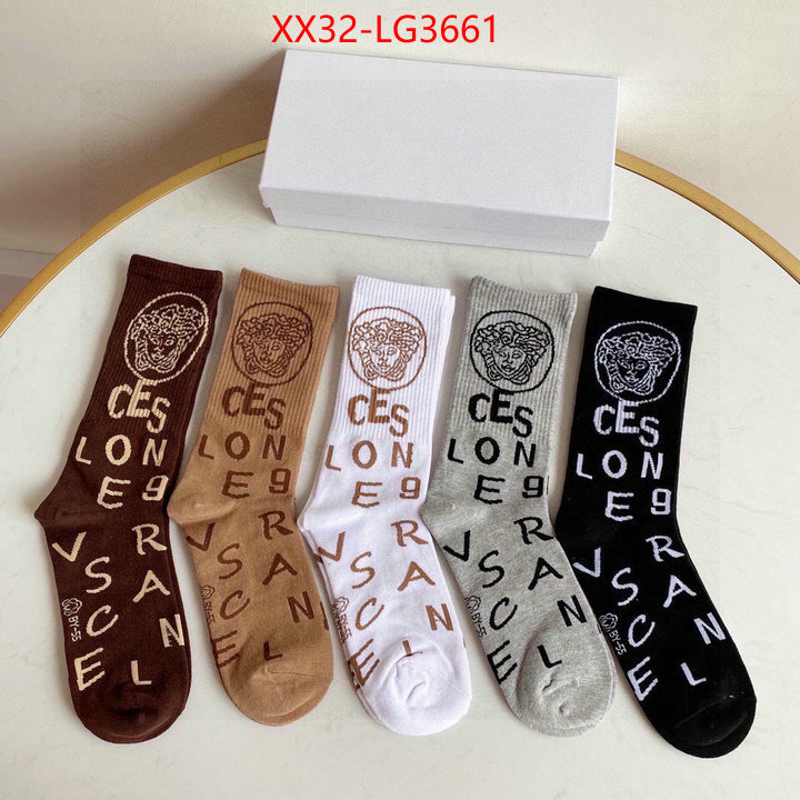 Sock-Versace where could you find a great quality designer ID: LG3661 $: 32USD