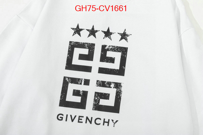 Clothing-Givenchy where should i buy replica ID: CV1661 $: 75USD