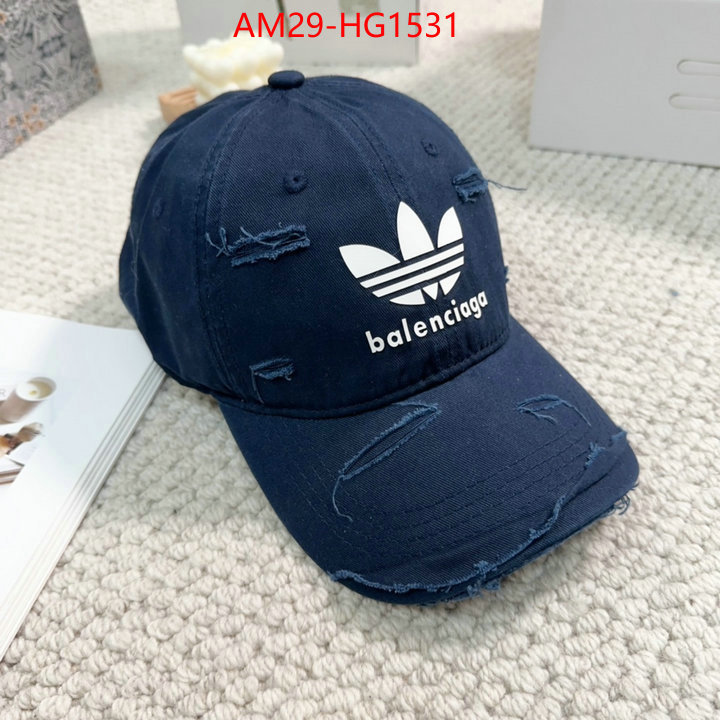 Cap(Hat)-Balenciaga cheap replica designer ID: HG1531 $: 29USD