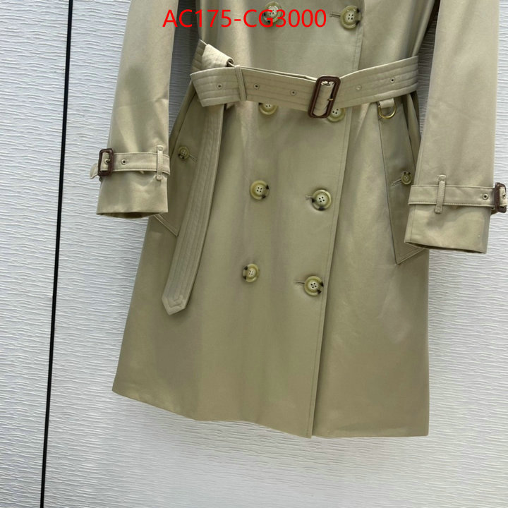 Clothing-Burberry flawless ID: CG3000 $: 175USD