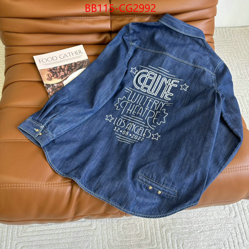 Clothing-Celine how to buy replica shop ID: CG2992 $: 115USD