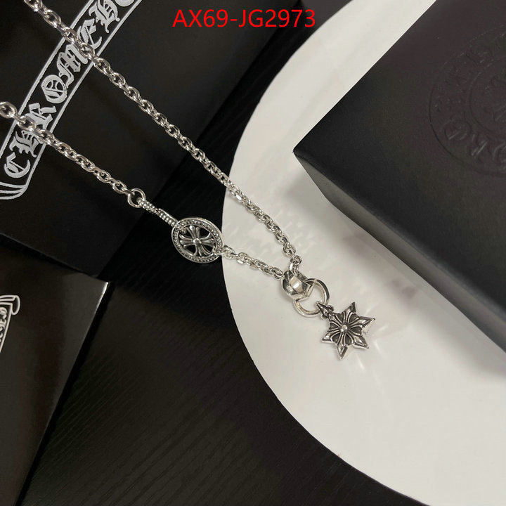 Jewelry-Chrome Hearts is it illegal to buy ID: JG2973 $: 69USD