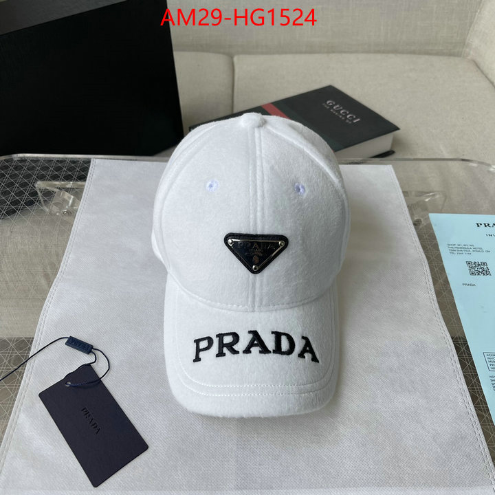 Cap (Hat)-Prada high quality designer replica ID: HG1524 $: 29USD