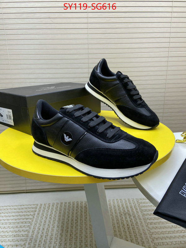 Men shoes-Armani 2023 aaaaa replica customize ID: SG616 $: 119USD