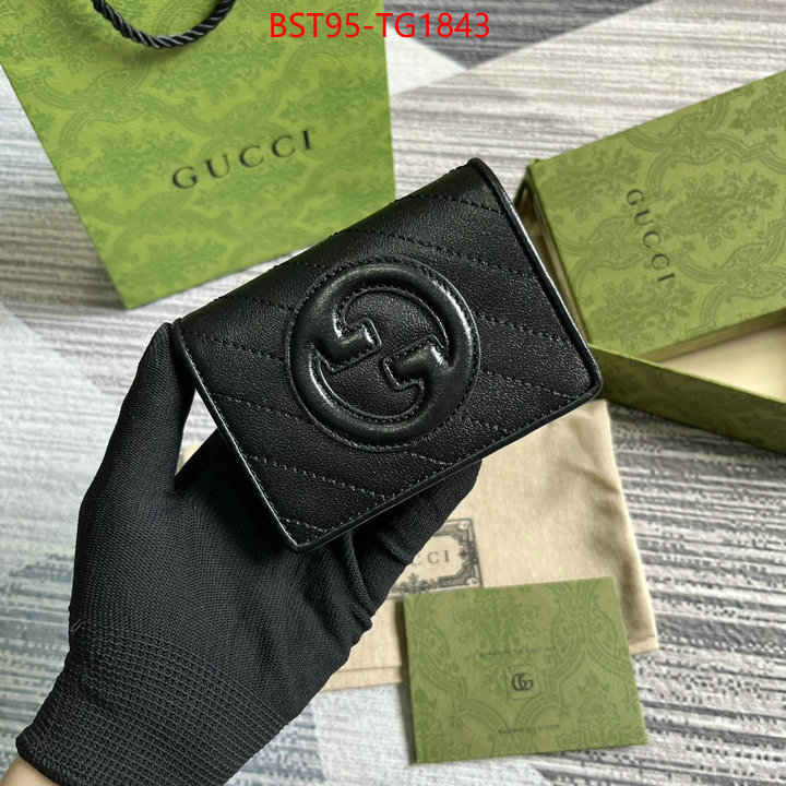 Gucci Bags(TOP)-Wallet- fashion designer ID: TG1843 $: 95USD