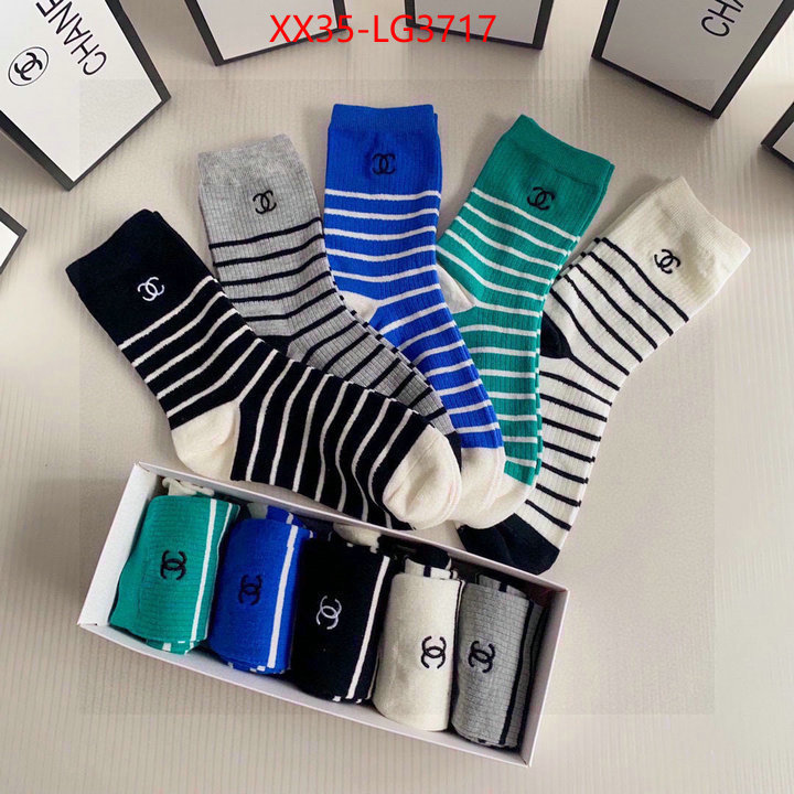 Sock-Chanel unsurpassed quality ID: LG3717 $: 35USD