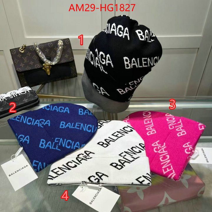 Cap(Hat)-Balenciaga 1:1 replica ID: HG1827 $: 29USD