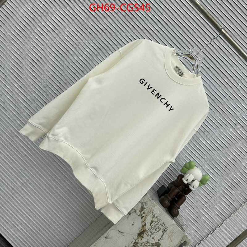 Clothing-Givenchy wholesale designer shop ID: CG545 $: 69USD