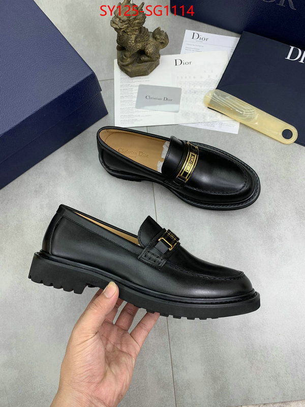 Men shoes-Dior cheap high quality replica ID: SG1114 $: 125USD