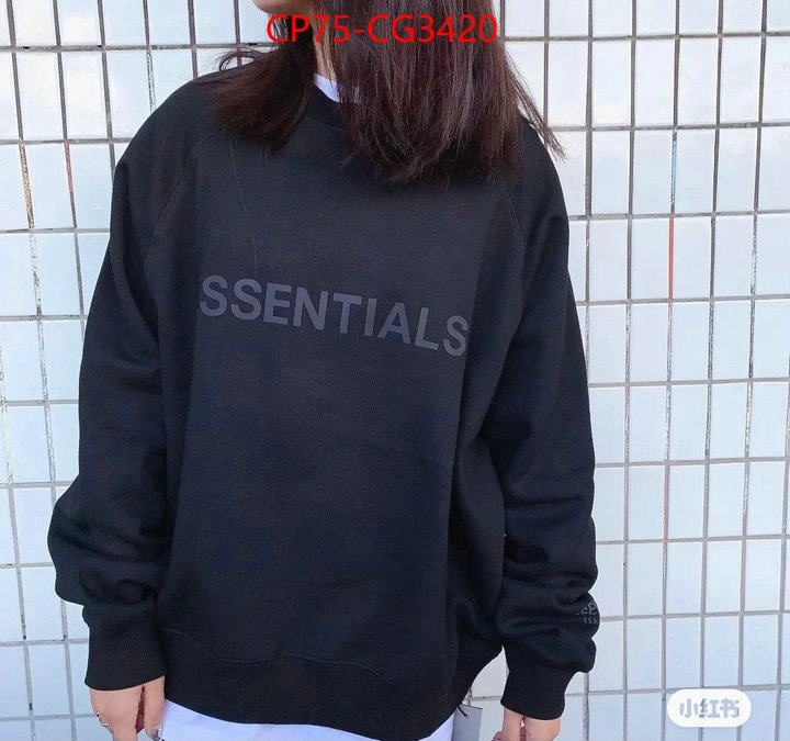 Clothing-Essentials best luxury replica ID: CG3420 $: 75USD