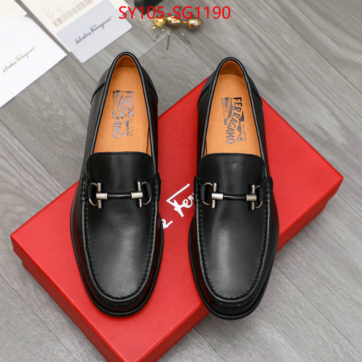 Men shoes-Ferragamo designer fake ID: SG1190 $: 105USD