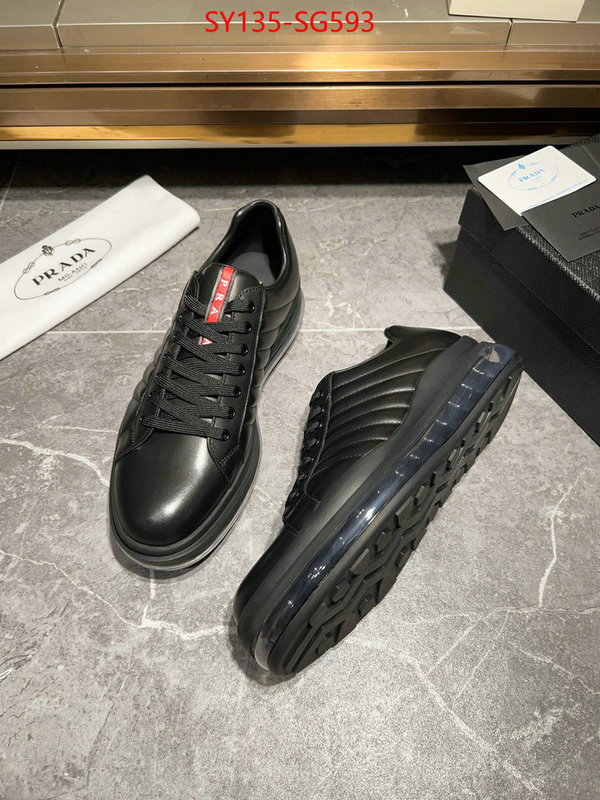 Men shoes-Prada top quality replica ID: SG593 $: 135USD