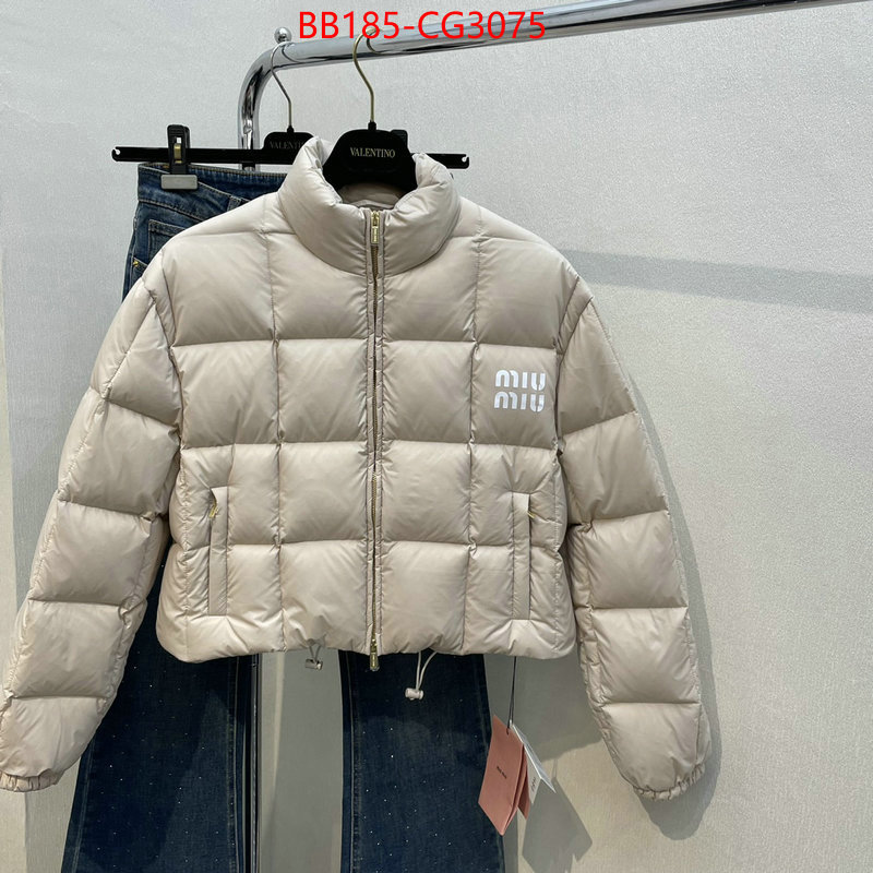 Down jacket Women-Miu Miu best replica 1:1 ID: CG3075 $: 185USD