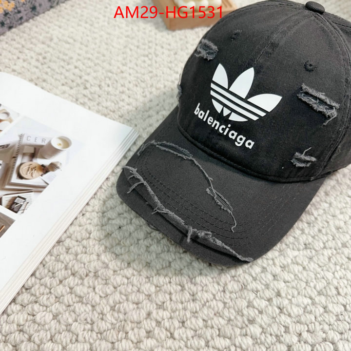 Cap(Hat)-Balenciaga cheap replica designer ID: HG1531 $: 29USD