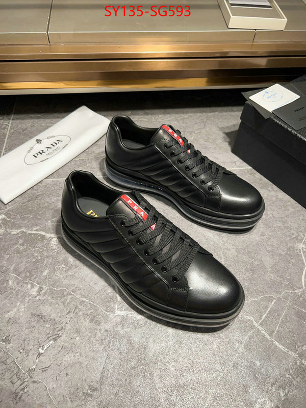 Men shoes-Prada top quality replica ID: SG593 $: 135USD