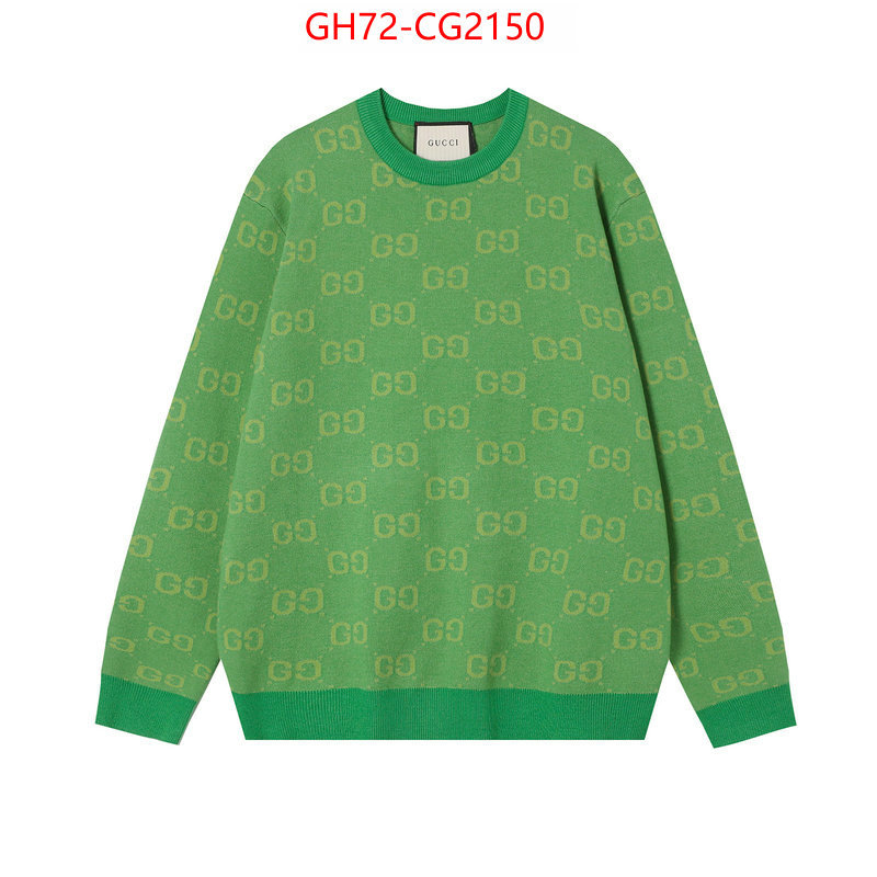 Clothing-Gucci luxury cheap replica ID: CG2150 $: 72USD