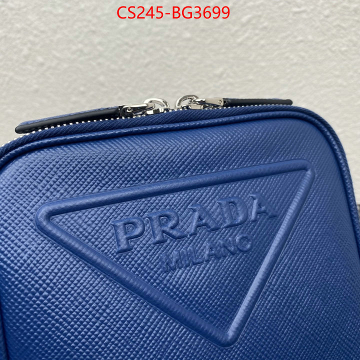 Prada Bags (TOP)-Diagonal- brand designer replica ID: BG3699 $: 245USD