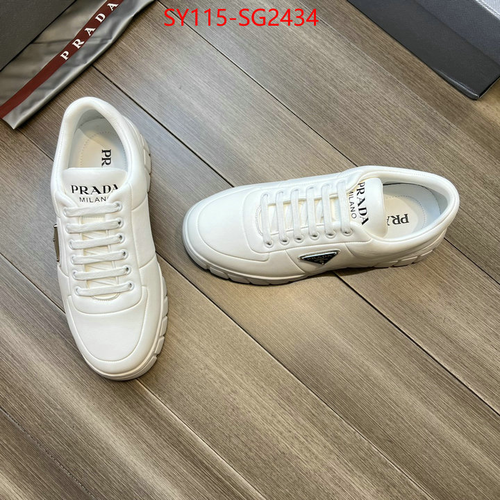 Men shoes-Prada fake ID: SG2434 $: 115USD