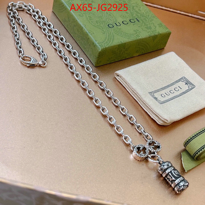 Jewelry-Gucci brand designer replica ID: JG2925 $: 65USD
