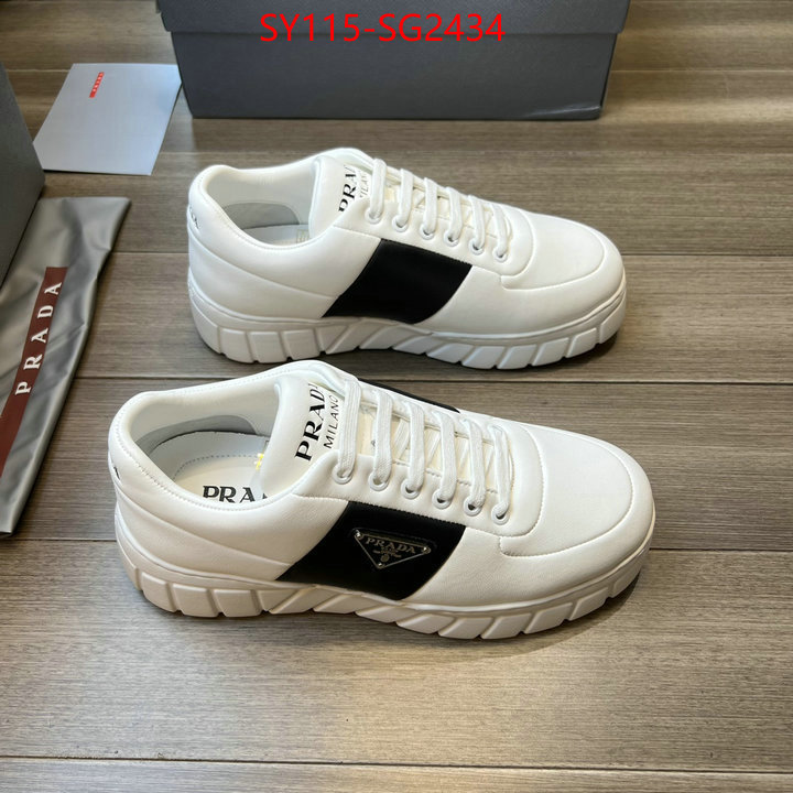 Men shoes-Prada fake ID: SG2434 $: 115USD