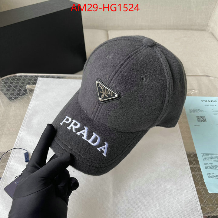 Cap (Hat)-Prada high quality designer replica ID: HG1524 $: 29USD