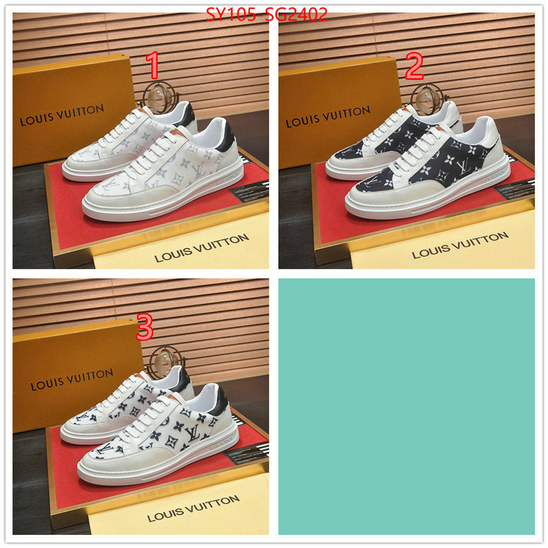 Men Shoes-LV luxury shop ID: SG2402 $: 105USD