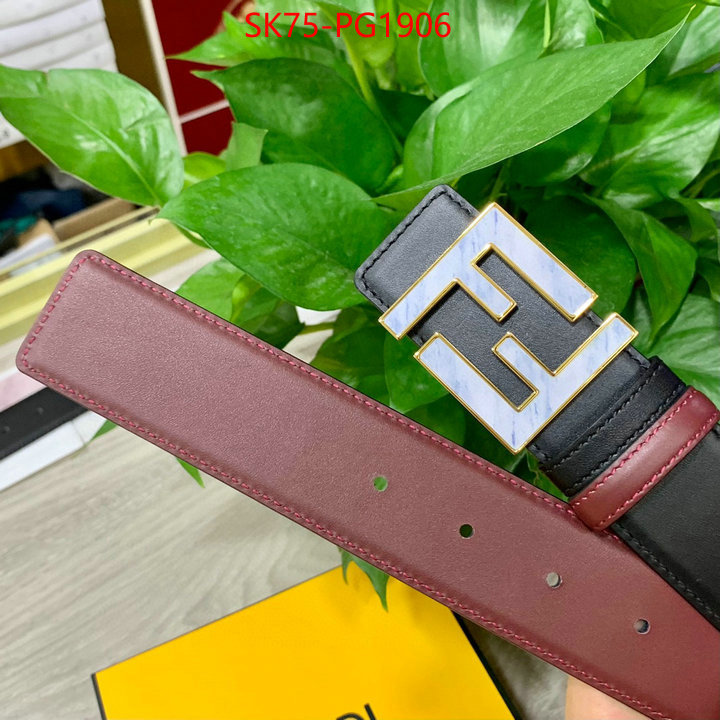 Belts-Fendi how quality ID: PG1906 $: 75USD