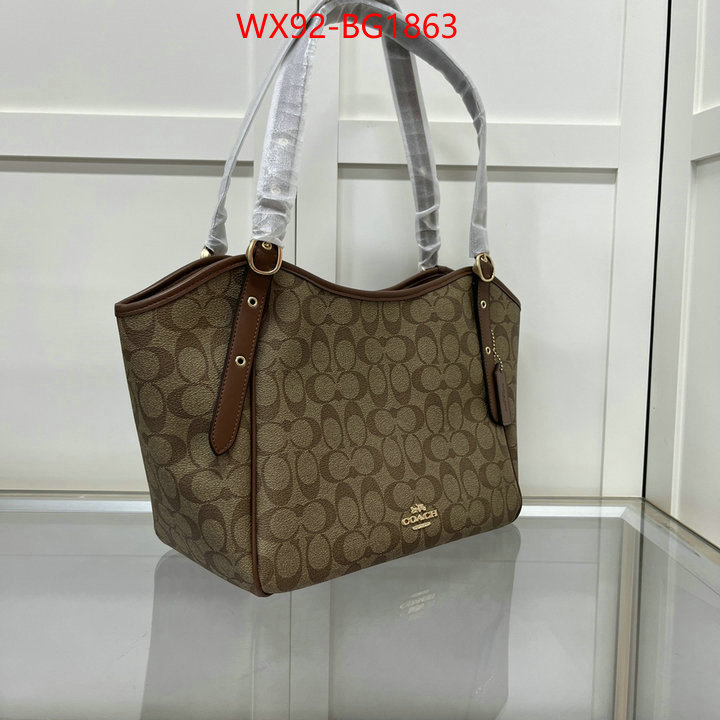 Coach Bags(4A)-Handbag- buy sell ID: BG1863 $: 92USD