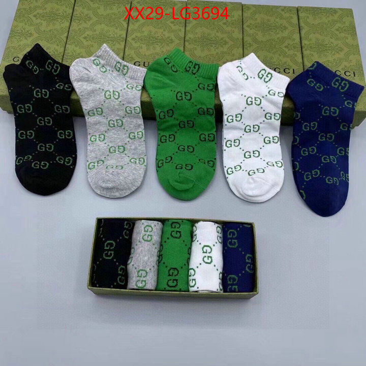 Sock-Gucci high quality happy copy ID: LG3694 $: 29USD