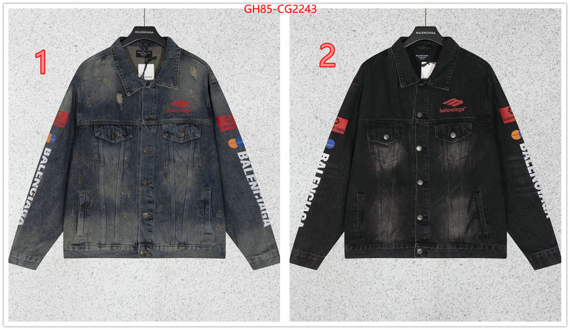 Clothing-Balenciaga where can you buy a replica ID: CG2243 $: 85USD