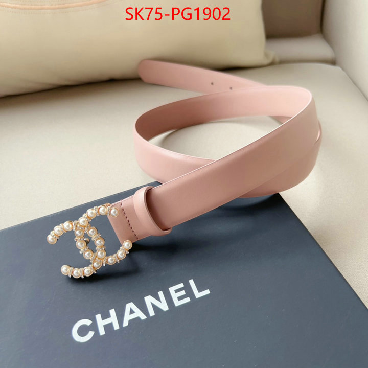 Belts-Chanel top ID: PG1902 $: 75USD