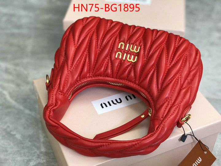 Miu Miu Bags(4A)-Handbag- sell online luxury designer ID: BG1895 $: 75USD