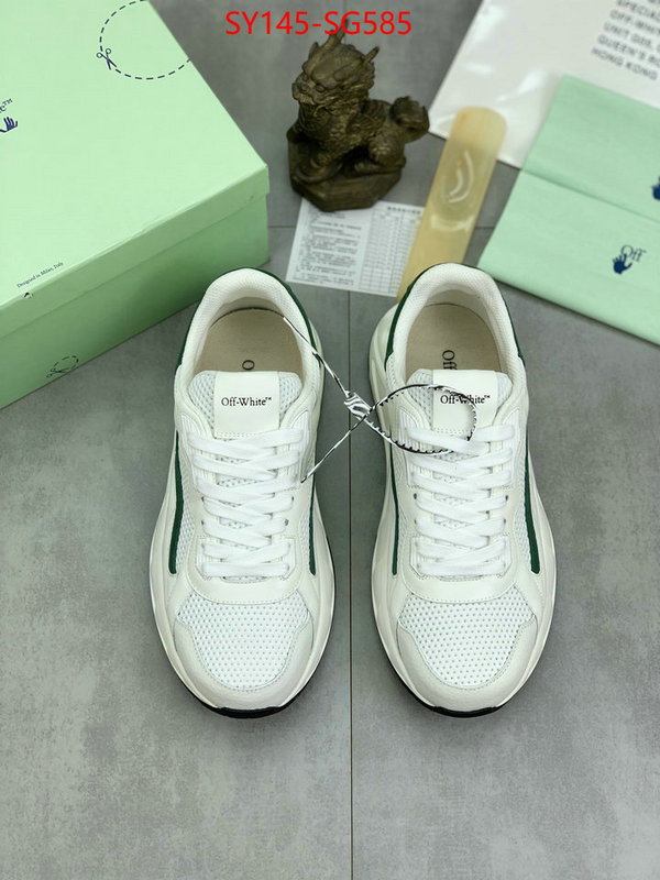 Men Shoes-Offwhite best quality fake ID: SG585 $: 145USD