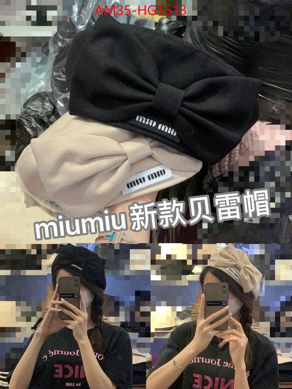 Cap(Hat)-Miu Miu fake designer ID: HG1513 $: 35USD