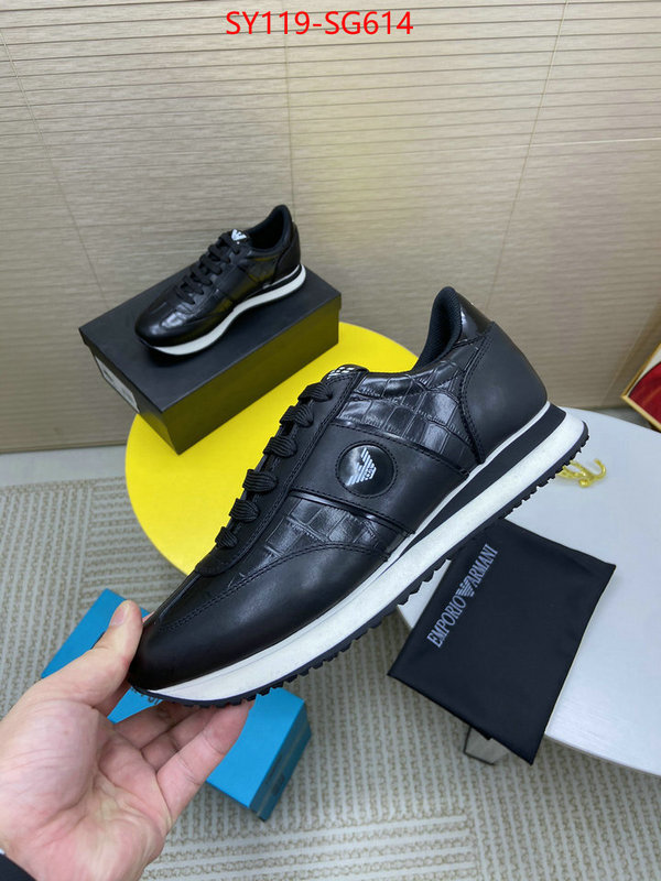 Men shoes-Armani cheap high quality replica ID: SG614 $: 119USD