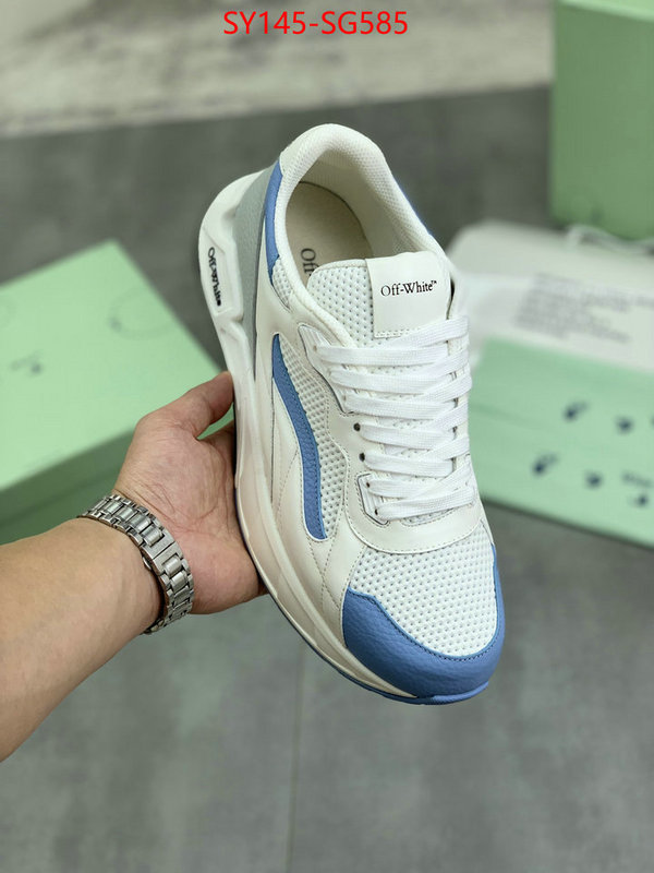 Men Shoes-Offwhite best quality fake ID: SG585 $: 145USD