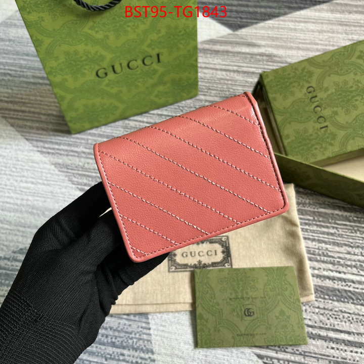 Gucci Bags(TOP)-Wallet- fashion designer ID: TG1843 $: 95USD