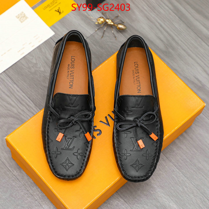 Men Shoes-LV designer fake ID: SG2403 $: 99USD