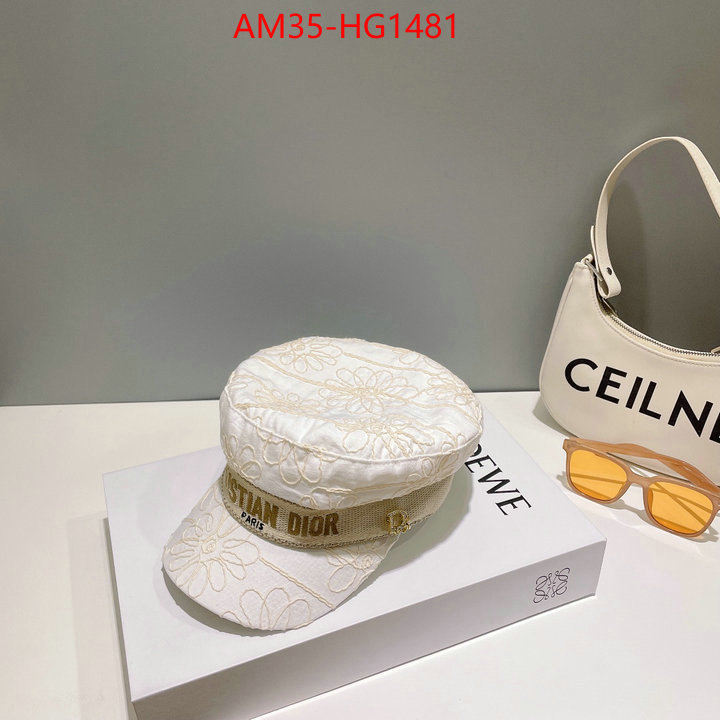 Cap (Hat)-Dior shop the best high quality ID: HG1481 $: 35USD