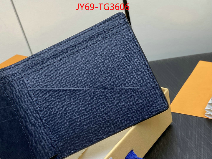 LV Bags(TOP)-Wallet knockoff highest quality ID: TG3606 $: 69USD