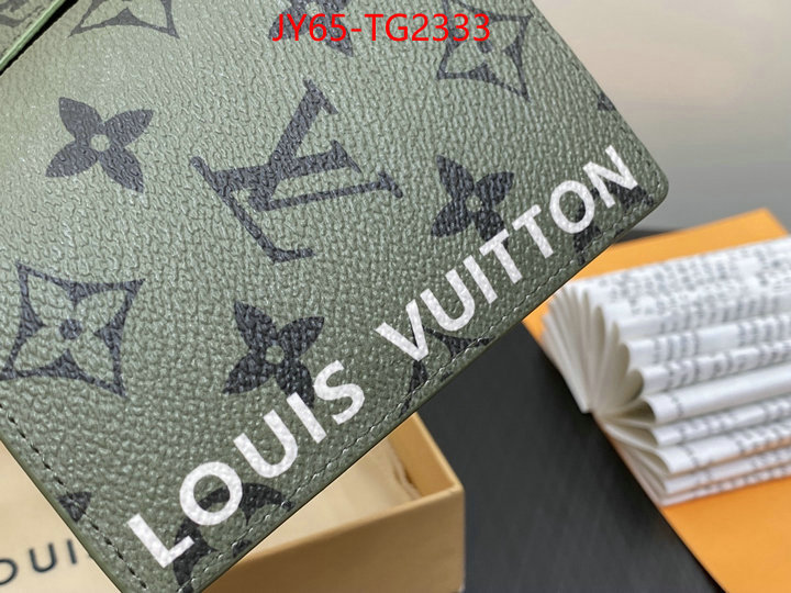 LV Bags(TOP)-Wallet best luxury replica ID: TG2333 $: 65USD