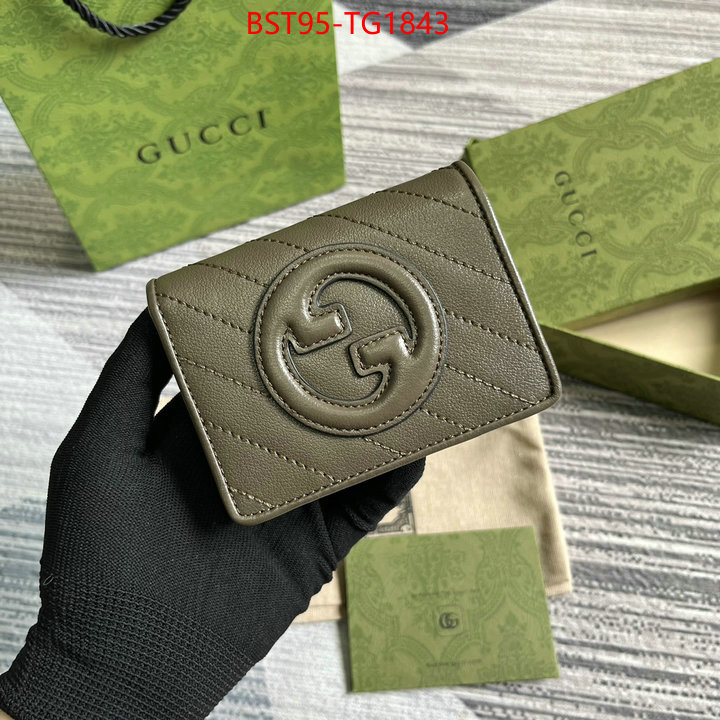 Gucci Bags(TOP)-Wallet- fashion designer ID: TG1843 $: 95USD