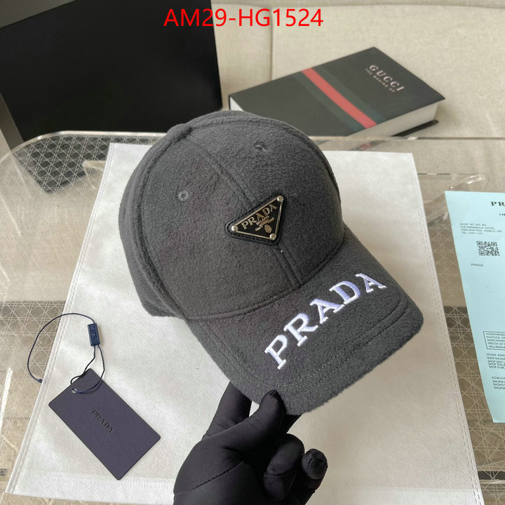 Cap (Hat)-Prada high quality designer replica ID: HG1524 $: 29USD