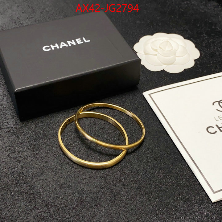 Jewelry-Chanel 2023 luxury replicas ID: JG2794 $: 42USD