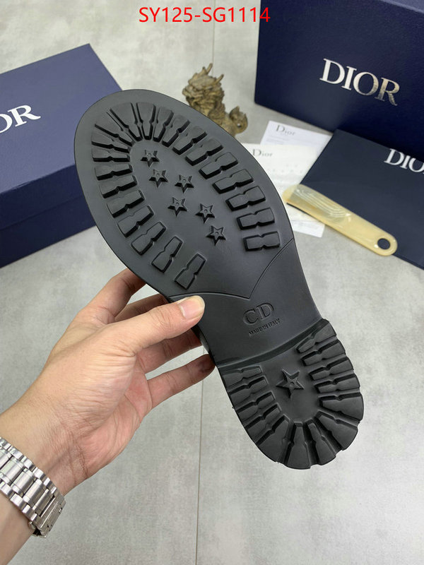 Men shoes-Dior cheap high quality replica ID: SG1114 $: 125USD